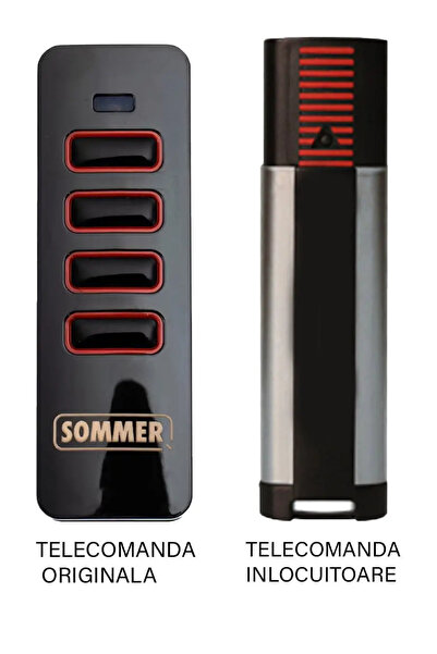 OEM Replacement garage door remote control 2 and 4 channels rolling code 433.92MHz Sommer Pearl compatible