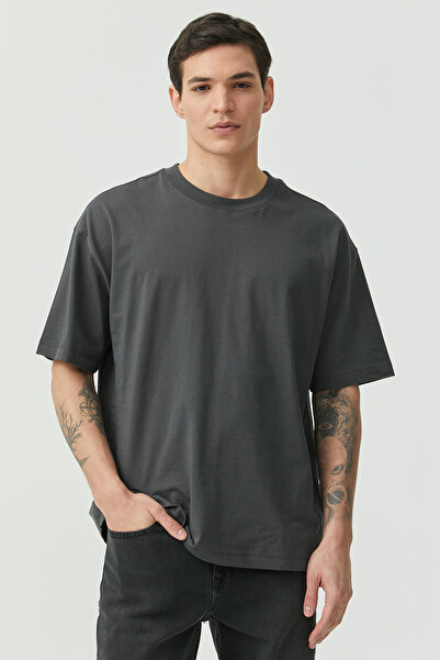 PAULMARK Men's Crew Neck Oversize T-shirt