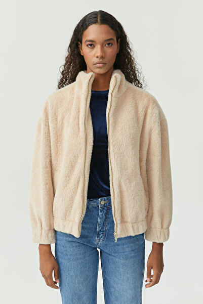 PAULMARK Women's Faux Fur Coat