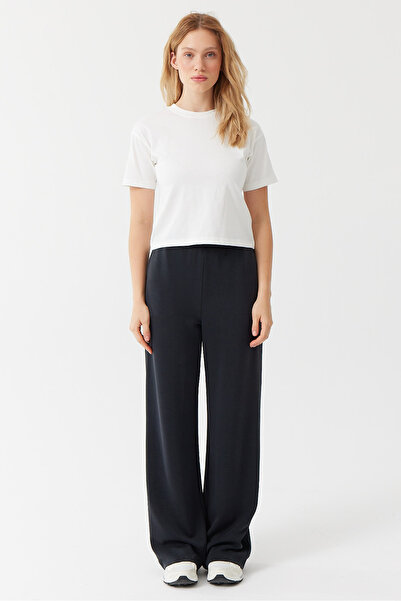 PAULMARK Women's Elastic Waist Sweat Bottoms