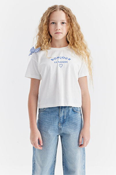 PAULMARK Panglici pentru fete cu detalii tricou