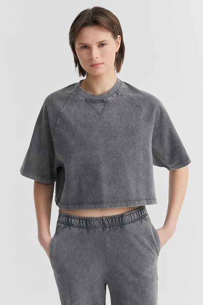 PAULMARK Γυναικείο μπλουζάκι Basic που πλένεται