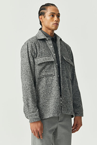 PAULMARK Κανονικό πουκάμισο ξυλοκόπο με τσέπες