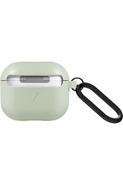 Native Union Roam Case for AirPods (3rd Gen) – Smooth Minimalist Case with Clip (Sage)