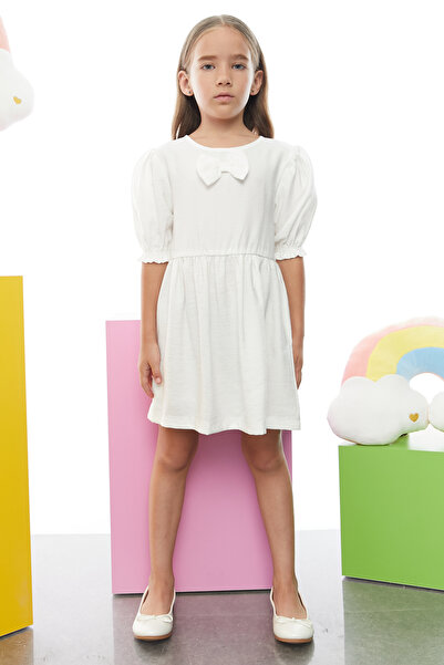 PAULMARK Φόρεμα για κορίτσια με ελαστική κορδέλα στη μέση