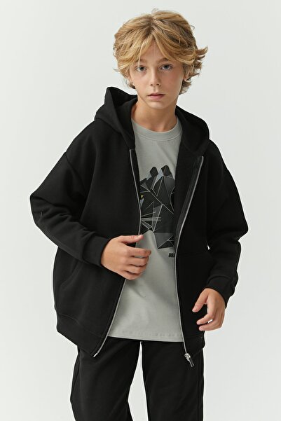 PAULMARK الصبي مقنعين العرق الأعلى