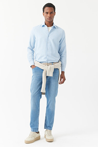 PAULMARK جينز بقصة ضيقة للرجال