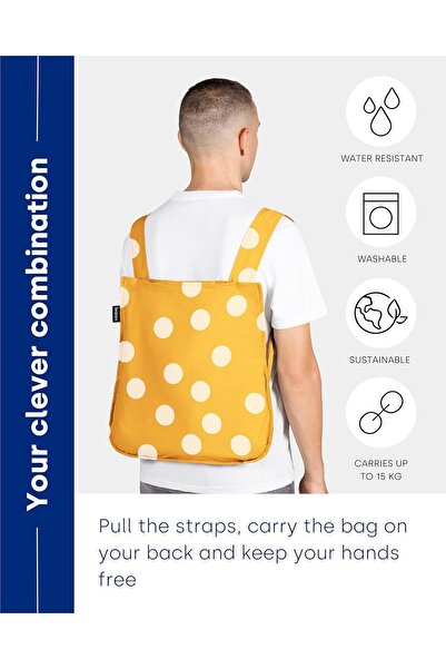 Notabag Original 2-in-1 Foldable Waterproof Backpack & Tote