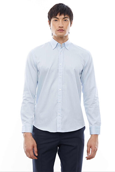 PAULMARK Πουκάμισο με κουμπιά στο γιακά