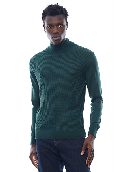 PAULMARK Ανδρικό πλεκτό με μοτίβο μισό ζιβάγκο