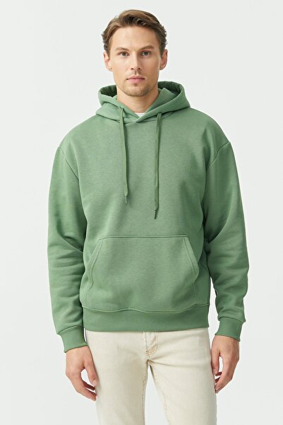 PAULMARK Hooded Oversize Sweat Top