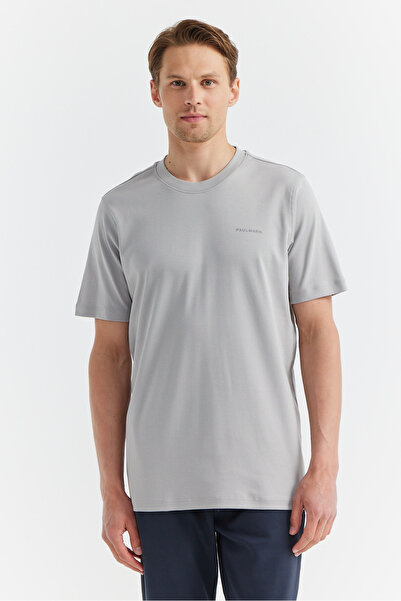 PAULMARK Ανδρικό T-shirt Crew Neck Basic