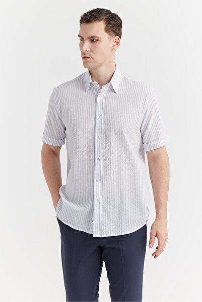 PAULMARK Ανδρικό πουκάμισο με υφή