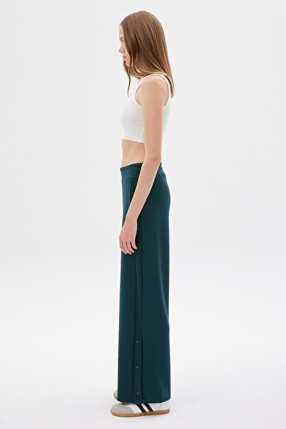 PAULMARK Γυναικείο παντελόνι με λεπτομέρεια στο πόδι