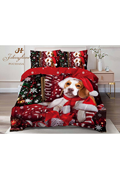 FIONNA.RO Fine Cotton Bed Linen Christmas Pattern - Santa Claus Dressed
