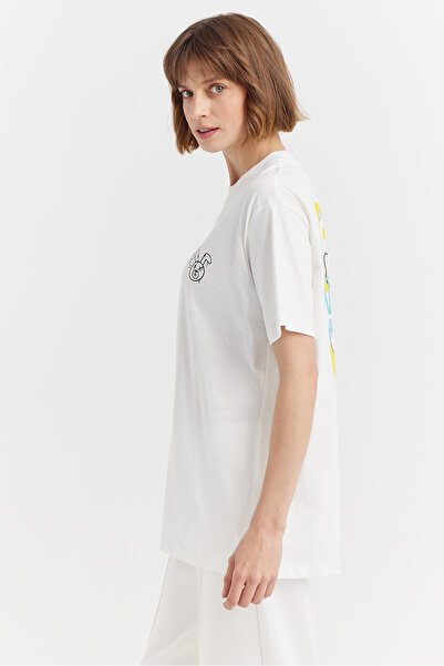 PAULMARK Γυναικείο βαμβακερό μπλουζάκι