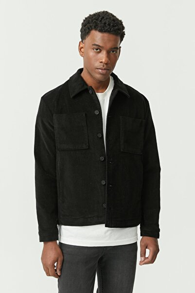 PAULMARK Regular Front Buttoned Shirt Jacket