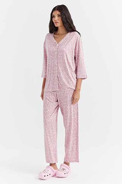 PAULMARK Σετ γυναικεία πιτζάμες με σχέδια