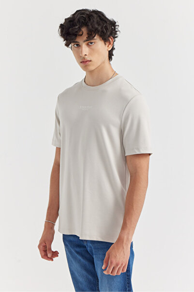 PAULMARK Men's Text Printed T-Shirt