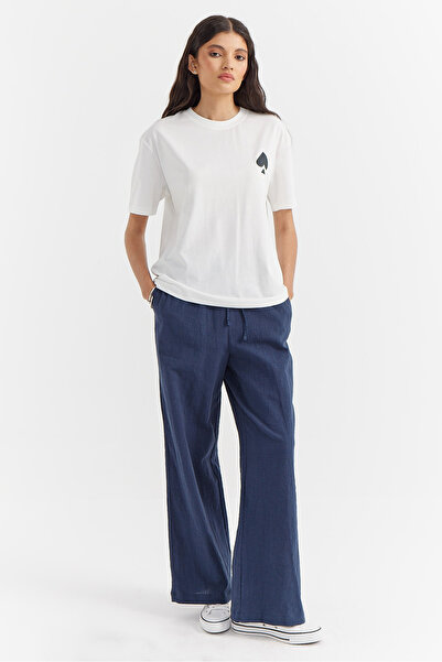 PAULMARK Γυναικείο μπλουζάκι Basic με τύπωμα