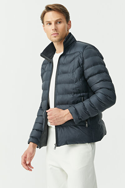 PAULMARK Ανδρικό ελαφρύ πουπουλένιο κοντό παλτό