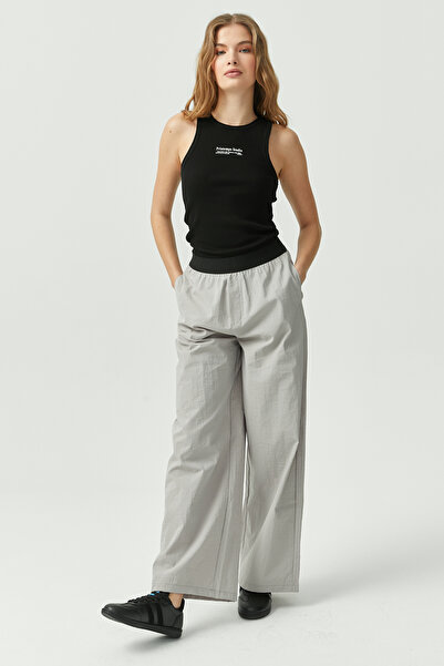 PAULMARK Women's Elastic Waist Trousers