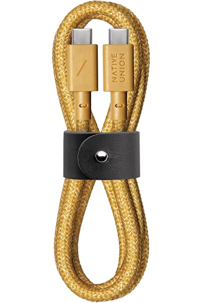 Native Union Type-C Belt Cable - USB-C to USB-C 4ft (Kraft)