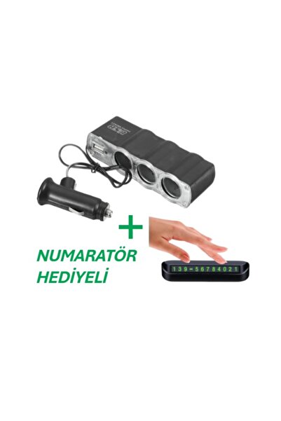 Tiger Marketing Citroen Araçlarına Uyumlu Çakmaklık Çoklayıcı Ve (Hediye Numa...