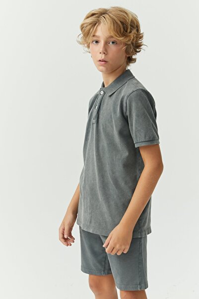 PAULMARK Boy's Polo Neck T-shirt