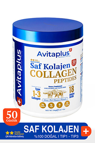 Avitaplus Saf Kolajen Northern Purity -Çift Hidrolize %100 Doğal Saf Collagen...