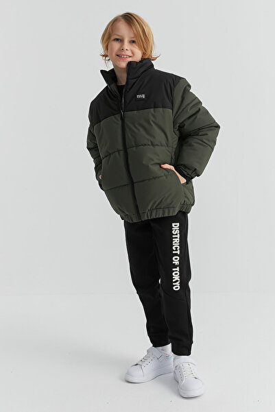 PAULMARK Boy's Mock Neck Coat