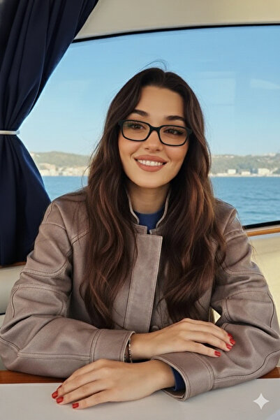 BluePepper GLAMY Kare Model Optik Uyumlu Mavi Işık Korumalı Gözlük Modern Çer...