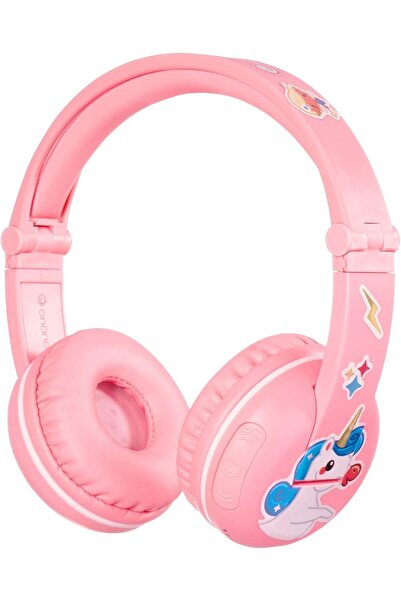 BuddyPhones سماعات رأس لاسلكية بلوتوث للأطفال من أونانوف بلاي (زهري ساكورا)