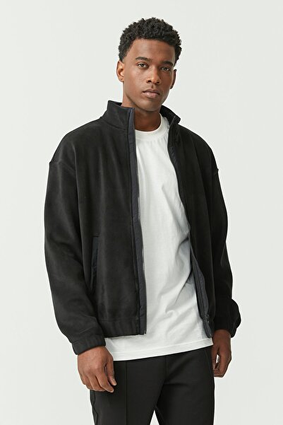 PAULMARK Ανδρικό παλτό από φλις λεπτό και ελαφρύ