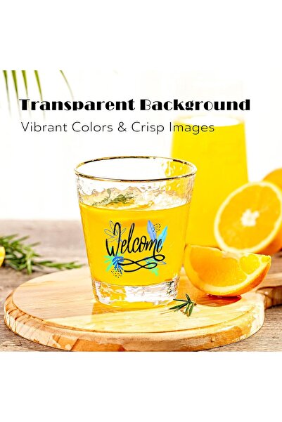 Generic Koala Paper Clear Inkjet Water Slide Decals, 20 Sheets, 21 x 28 cm (8.5 x 11 in)