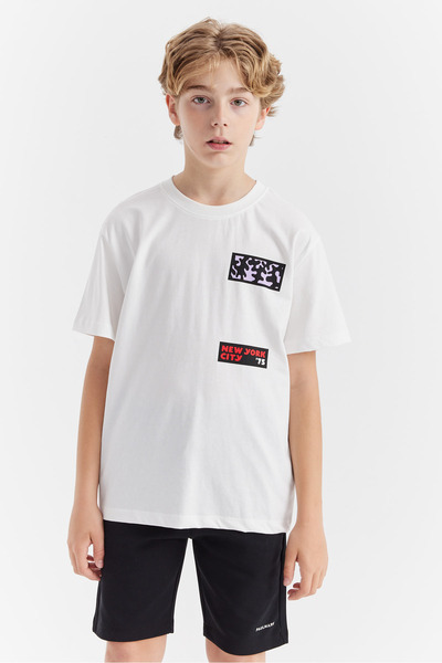 PAULMARK Tricou imprimat pentru băiat