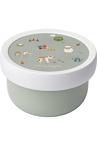 Mepal Kids snack box - dishwasher & microwave safe - BPA-free - 300 ml - Little Farm (Fruit Campus)