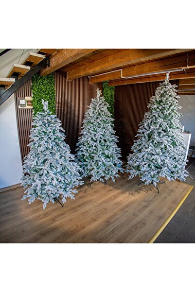 Selgot Premium Snow-Flocked 2D & 3D Artificial Christmas Tree – 180 cm, Realistic & Elegant