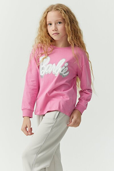 PAULMARK Bluză Barbie cu scris pentru fetiță