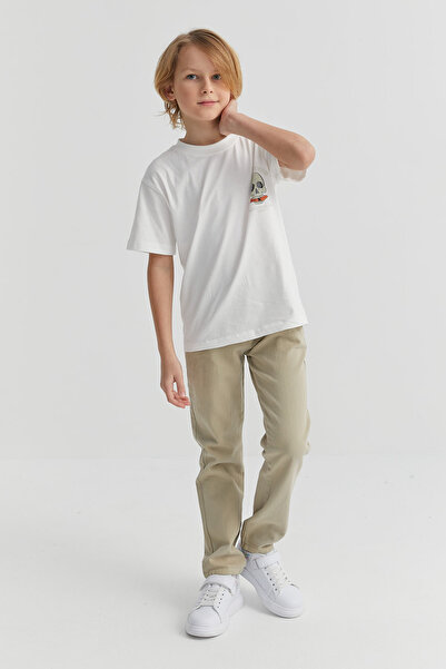 PAULMARK Pantaloni jogger cu curea pentru băieți