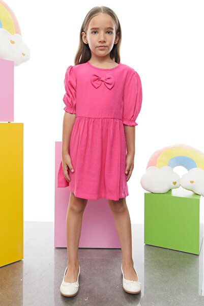 PAULMARK Φόρεμα για κορίτσια με ελαστική κορδέλα στη μέση