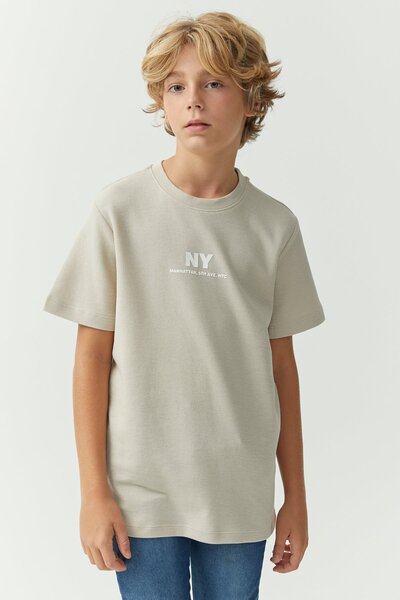 PAULMARK Boy's Textured T-Shirt