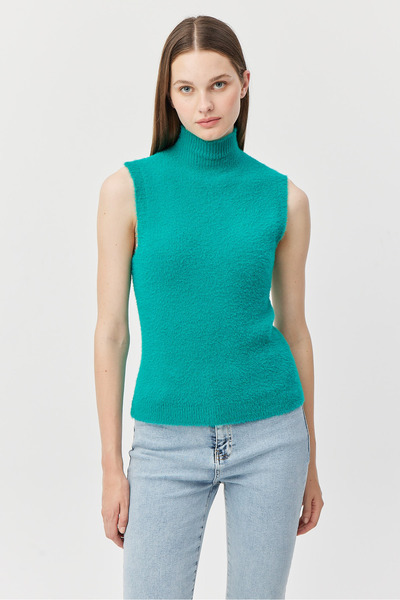 PAULMARK Γυναικείο κορμάκι από μαλακό πλεκτό υλικό Fisherman