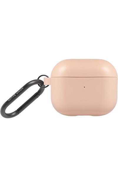 Native Union Roam Case for AirPods (3rd Gen) - Smooth Minimalist Case with Clip (Peach)