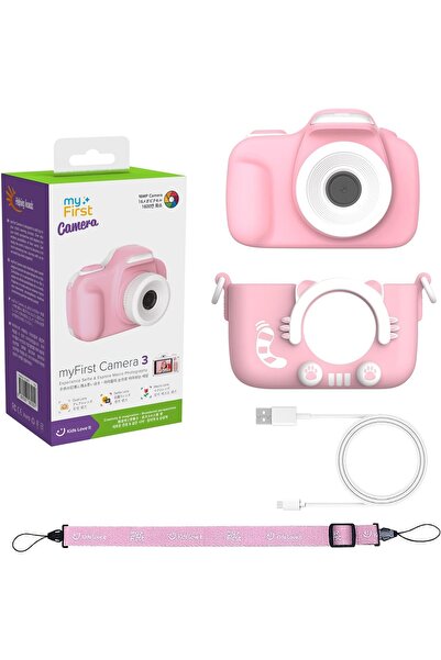 OAXİS myFirst Children's Full HD 16MP Camera - HD Digital Camera with Front and Selfie Lens