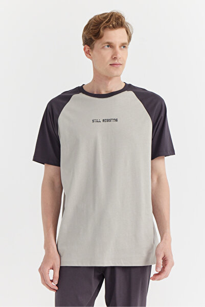 PAULMARK Ανδρικό Σετ Πιτζάμα με κοντομάνικο