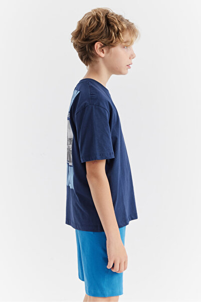 PAULMARK Detaliu de imprimare pentru băieți tricou