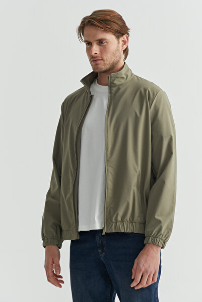 PAULMARK Men's Zippered Slim Coat