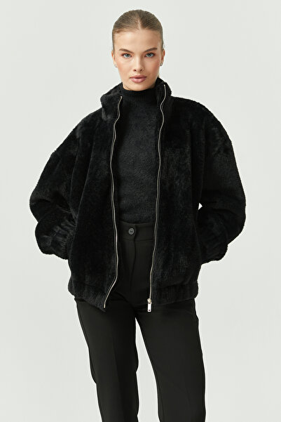 PAULMARK Women's Faux Fur Coat
