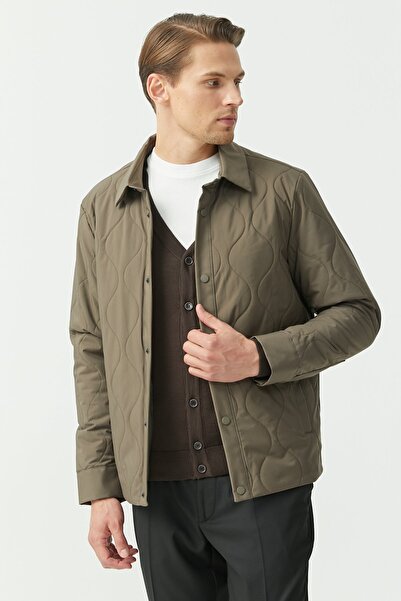 PAULMARK Men's Slim Fit Snap Closure Jacket